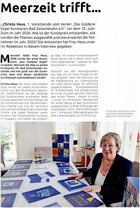 Goldenes Segel Pressespiegel 