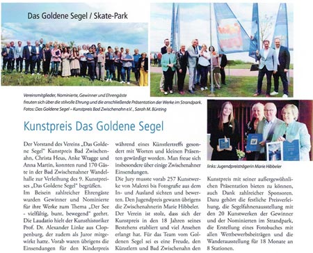 Goldenes Segel Pressespiegel 