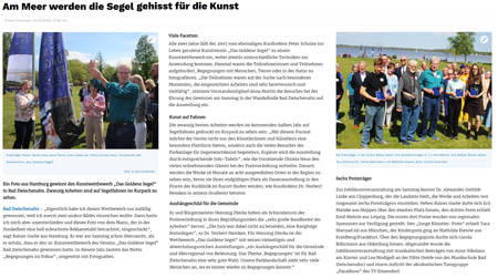 Goldenes Segel Pressespiegel 