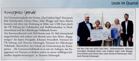 Goldenes Segel Pressespiegel 